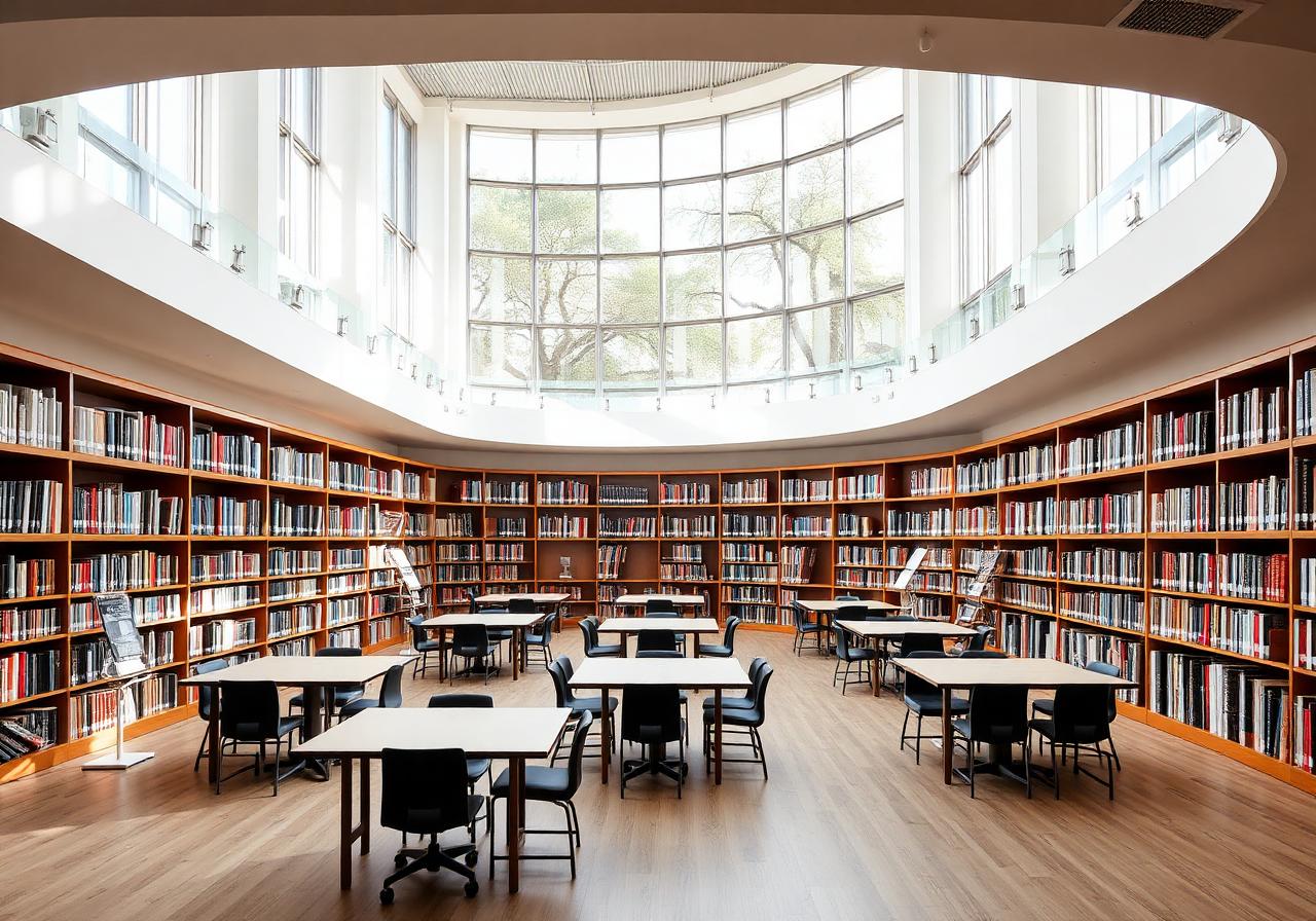 Biblioteca moderna